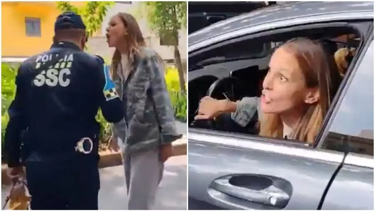 Identifican a “Lady racista”, mujer que gritó “indios, nacos y resentido sociales” a agentes viales