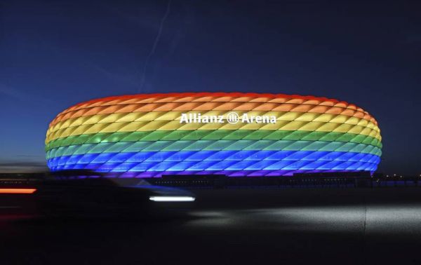 UEFA niega pintar el Allianz Arena con colores de la comunidad LGBT+