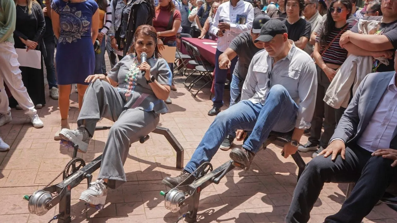 Clara Brugada dice que intentará recuperar las estatuas de Fidel Castro y el “Che” Guevara