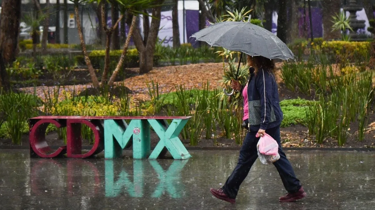 Alerta amarilla en CDMX este domingo por lluvias y vientos fuertes con posible granizo