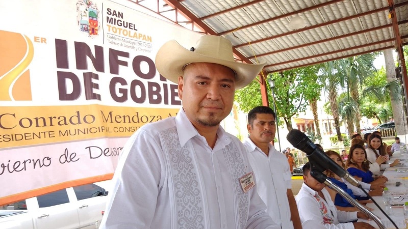 Infierno en San Miguel Totolapan, Guerrero.