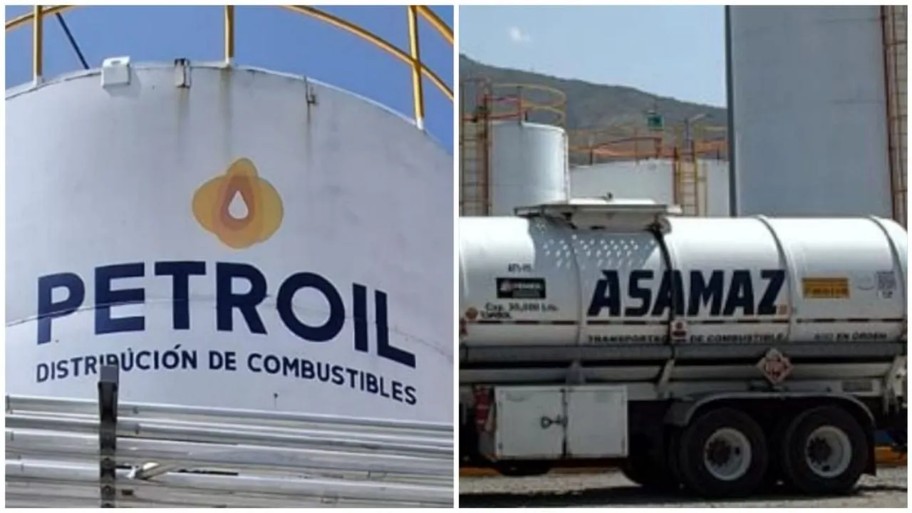 Petroil y Asamaz, empresas asociadas de Pemex, aparecen en inmueble con huachicol