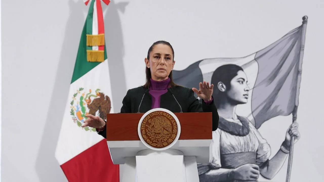 Sheinbaum niega intromisiones de buques estadunidenses en aguas mexicanas