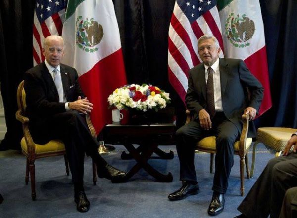 AMLO invita a Biden a que visite México 