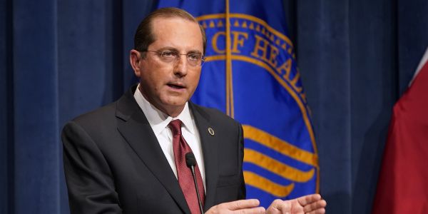 Secretario de Salud, Alex Azar, anuncia su renuncia tras asalto al Capitolio