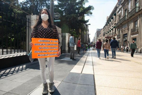 Reabren comercios no esenciales en Centro Histórico de CDMX