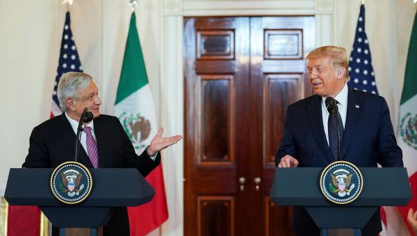 AMLO revela un pacto de silencio con Trump