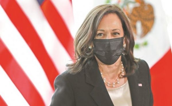 Kamala Harris expresa a AMLO su preocupación por la corrupción del país. 