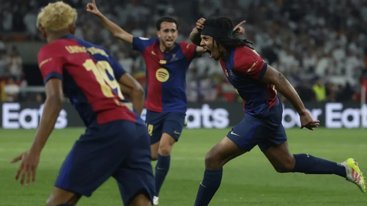 El Barcelona vence al Real Madrid en la prórroga y gana la final de la Copa del Rey