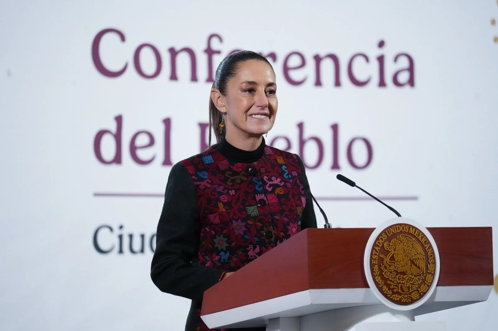 Conferencia mañanera de Sheinbaum (100125)