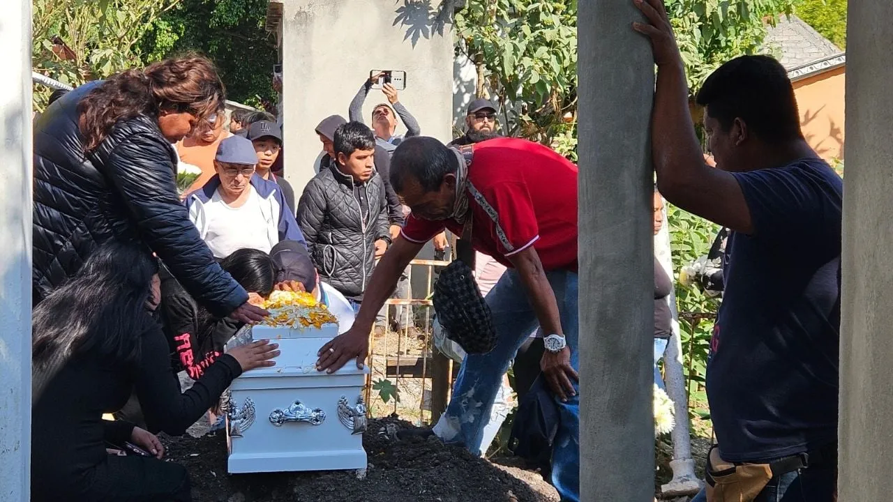 Despiden a Alexis Alfredo, el bebé de 2 años asesinado por su padrastro en Chilpancingo