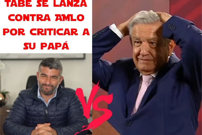 Mauricio Tabe se lanza contra AMLO por critica a su papá, #LordCuchillo