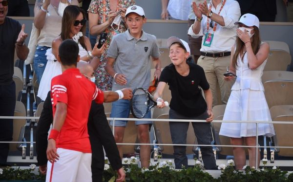 Niño mexicano dio tácticas a Djokovic para ganar en la final de Roland Garros
