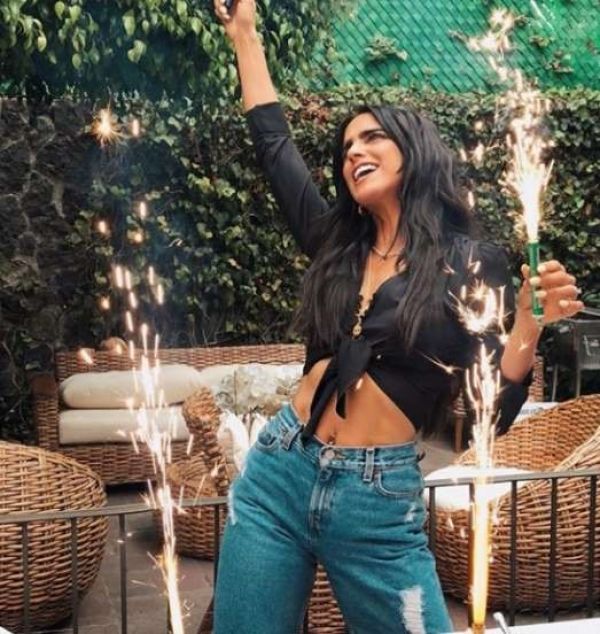 Barbara de Regil hace una fiesta en plena pandemia