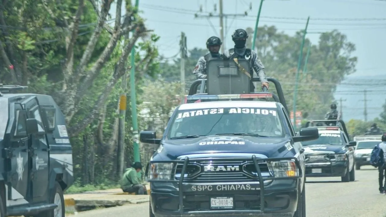 La Fuerza de Reacción Inmediata Pakal abate a dos presuntos delincuentes tras enfrentamiento