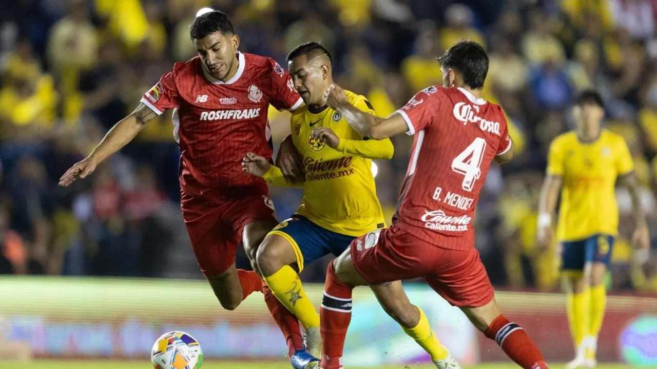 América se conforma con un 0-0 ante Toluca en ida de la final