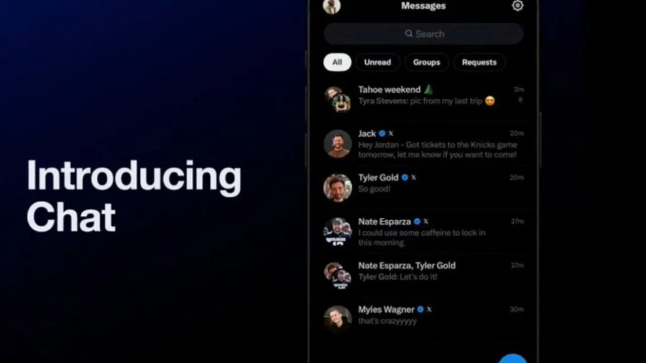 X introduce Chat, su mensajería encriptada que permite hacer videollamadas y enviar mensajes