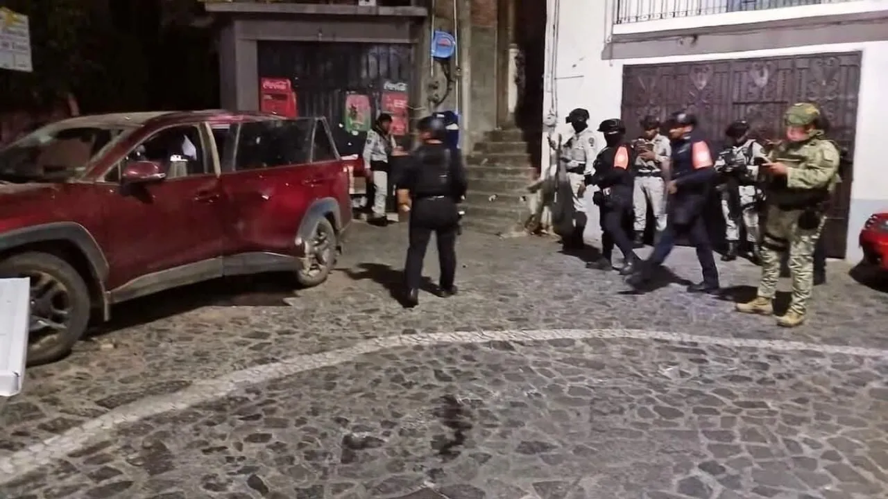 Taxco vive noche de terror por enfrentamiento entre policías y sicarios