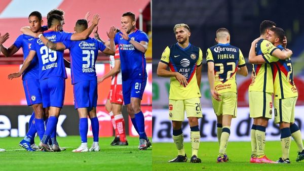 Club América calienta el clásico contra Cruz Azul.