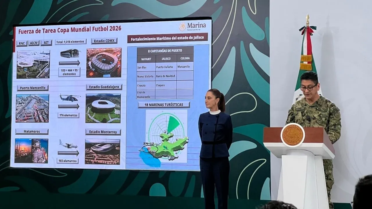 Presentan el Plan Kukulkán, que blindará las sedes del Mundial 2026