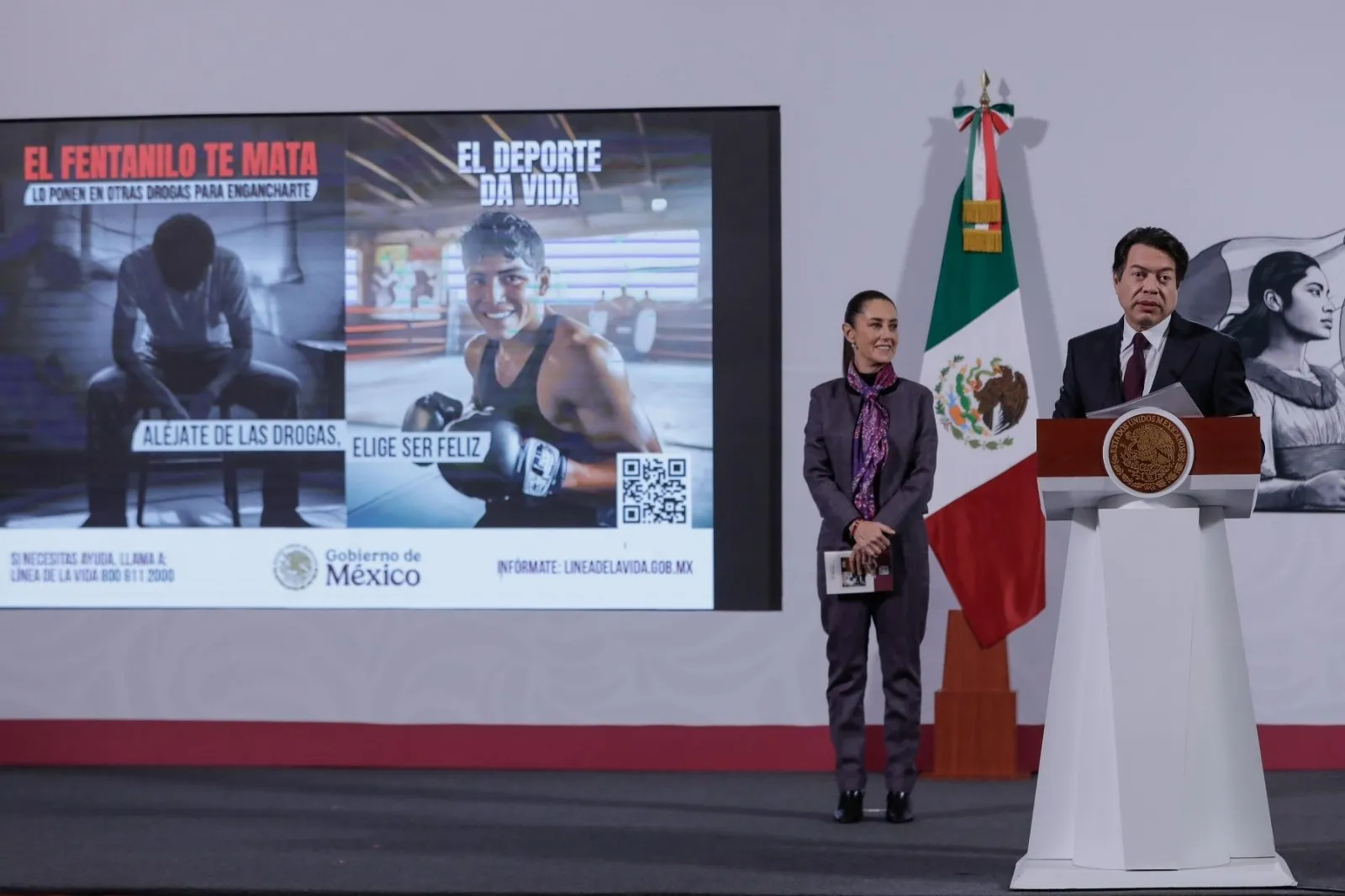 “El fentanilo te mata”: Sheinbaum lanza campaña antidrogas