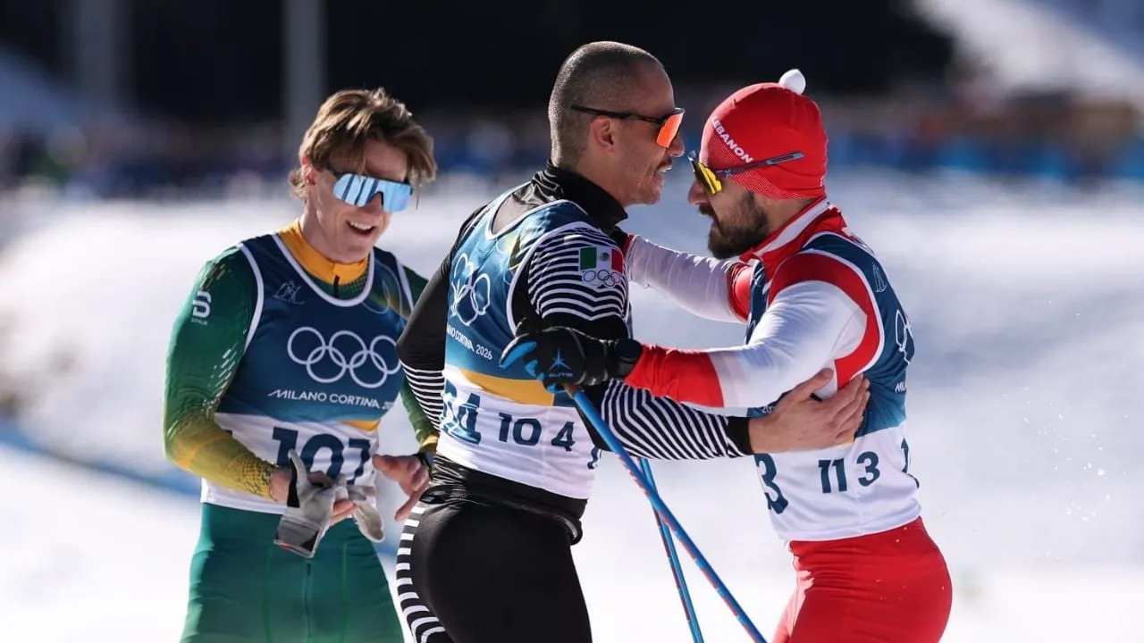 Allan Corona se presenta en el esquí de fondo en Milano-Cortina 2026