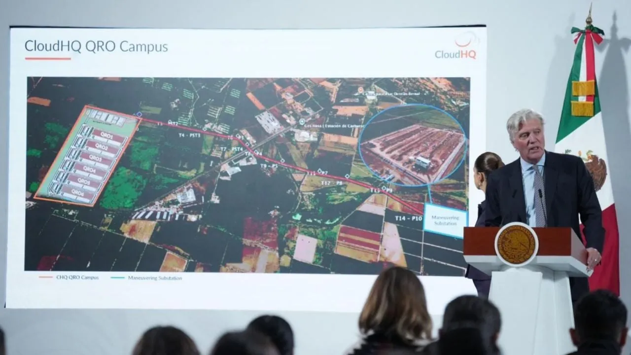 CloudHQ anuncia inversión de 4.8 mmdd para centro de datos IA en Querétaro