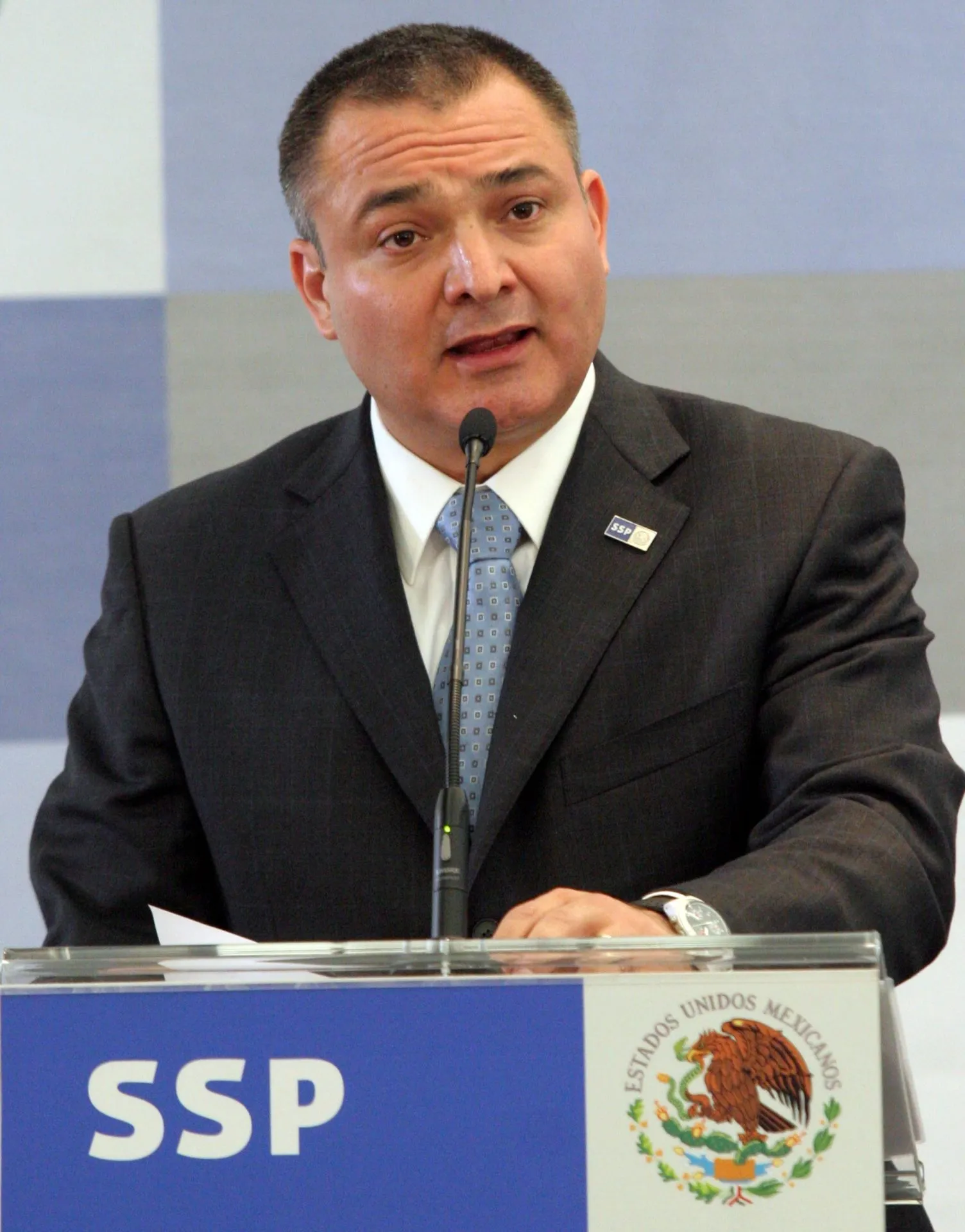 Genaro García Luna fue trasladado a cárcel de Oklahoma, según registro federal de EU